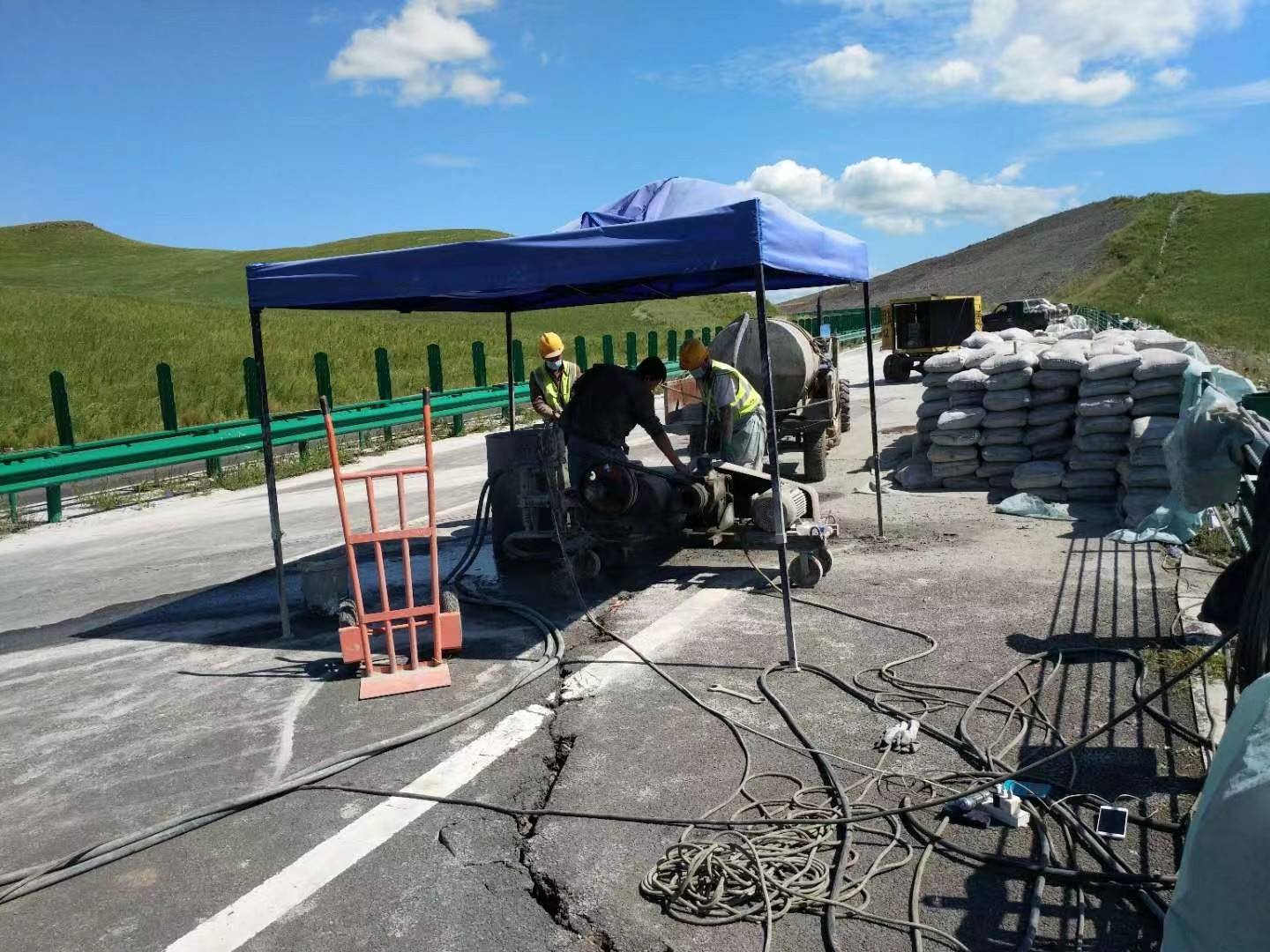 高速公路注浆